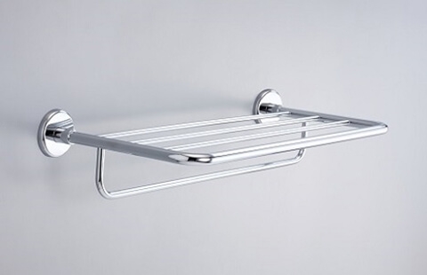 18S02-24 Model of Hotel Shelf with Towel Bar