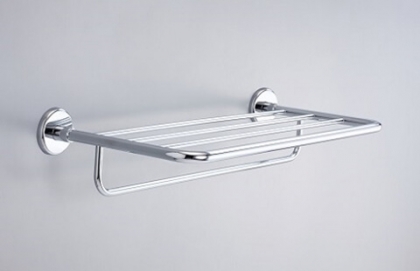 18S02-24 Model of Hotel Shelf with Towel Bar